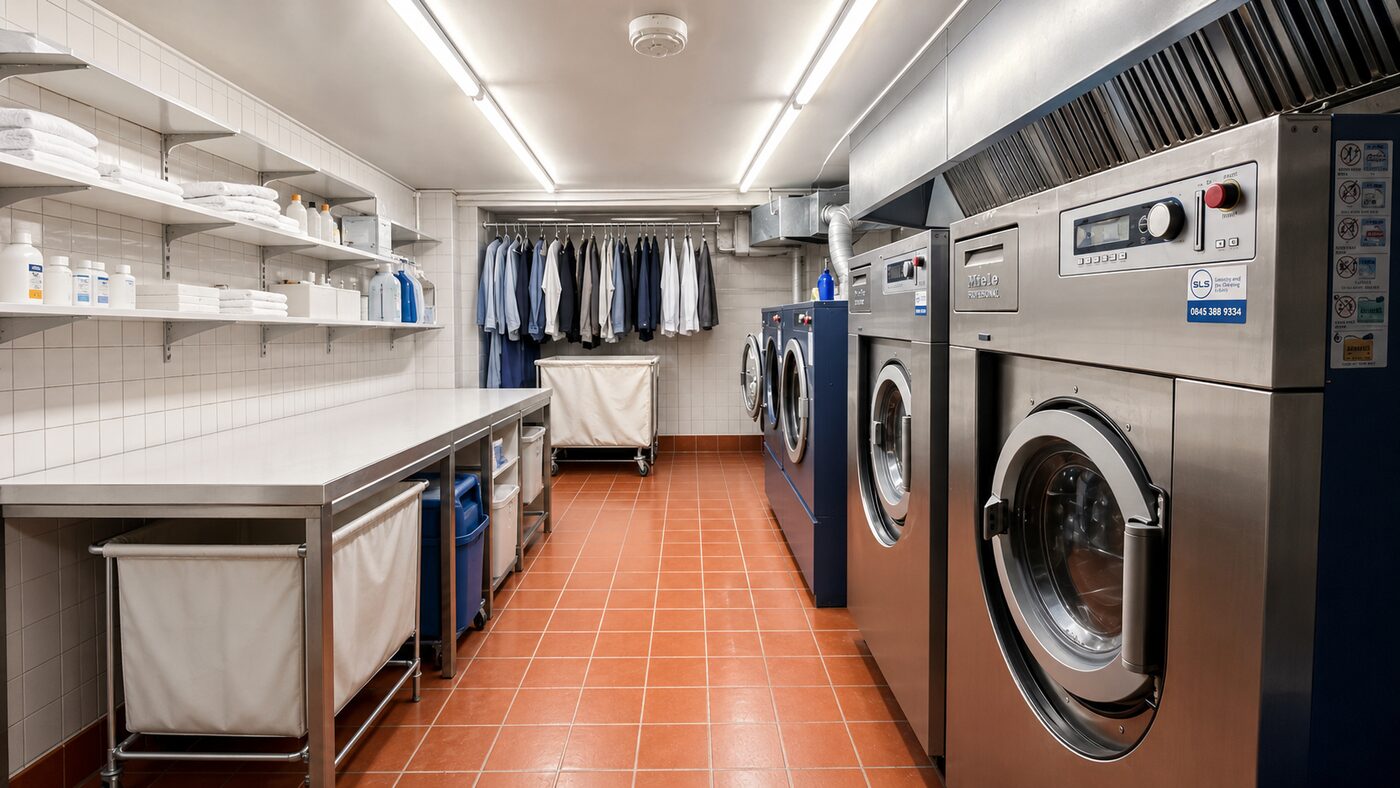 Laundry service wash and pressed shirts