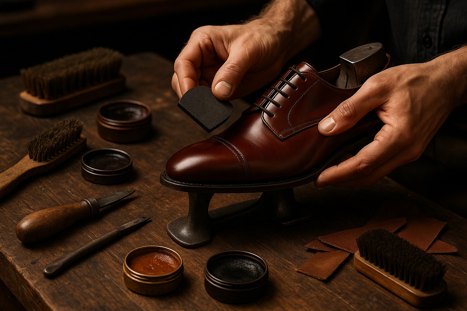 Shoe repair workshop
